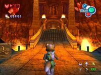 une photo d'Ã©cran de Starfox Adventures sur Nintendo Gamecube